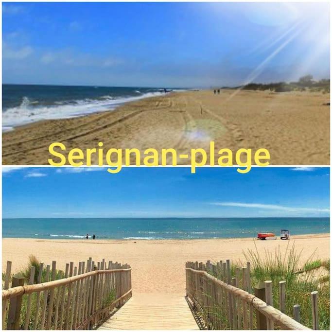 הוילה בזייה Un Bol D'Air Frais Et De Soleil Entre Campagne Et Plage מראה חיצוני תמונה